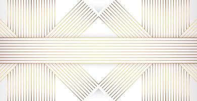 abstrait or ligne géométrique arrière-plan-01 vecteur