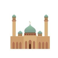 musulman mosquée vecteur illustration