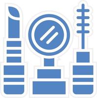 conception d'icône de vecteur de maquillage