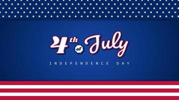 nous Mémorial jour, Etats-Unis américain pays drapeau et symboles nationale indépendance journée 4e de juillet feux d'artifice vecteur