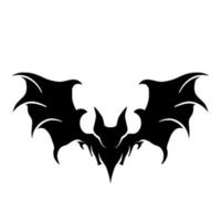 chauve souris ombre art vecteur