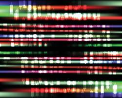 rouge et vert réseau lumière avec Stock marché pour investissement dans crise abstrait La technologie Contexte vecteur