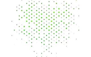 disposition de vecteur vert clair avec des formes de cercle.