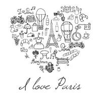 Paris amour coeur
