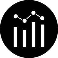 Statistiques vecteur icône conception