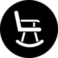 balancement chaise vecteur icône conception