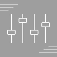 icône de vecteur de contrôle du volume