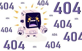 404 Erreur page conception. la toile site problème, échec, site Internet accès refusée concept. indisponible page web, inaccessible réseau erreur. plat graphique vecteur illustration isolé sur blanc Contexte
