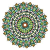 coloré mandalas pour coloration livre. décoratif rond ornements. inhabituel fleur forme. Oriental. anti stress thérapie motifs. tisser conception éléments. vecteur