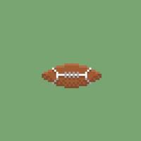 Football dans pixel art style vecteur
