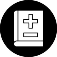 conception d'icône de vecteur de livre médical