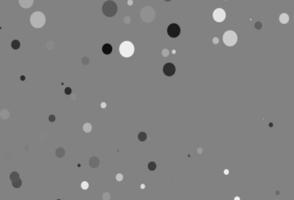 argent clair, modèle vectoriel gris avec des cercles.