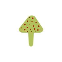 amanite champignon vecteur icône illustration