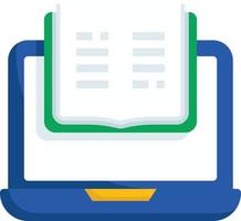 ebook elearning éducation portable en ligne en ligne apprentissage vecteur