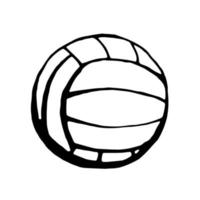 volley-ball. vecteur clipart