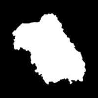 nord est développement Région carte, Région de Roumanie. vecteur illustration.
