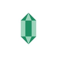 diamant ésotérique vecteur icône illustration