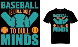 base-ball typographie T-shirt conception vecteur