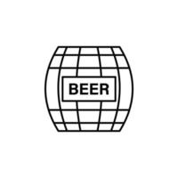 alcool, bière, Irlande vecteur icône illustration
