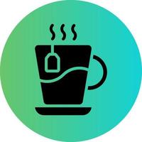 conception d'icône de vecteur de tasse de thé