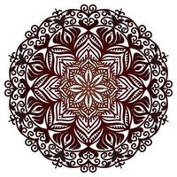 mandala modèle abstrait floral ornement vecteur