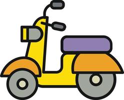 scooter scooter illustration vecteur