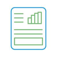 icône de vecteur d'analyse