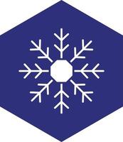 conception d'icône de vecteur de flocon de neige