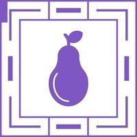 icône de vecteur de poire