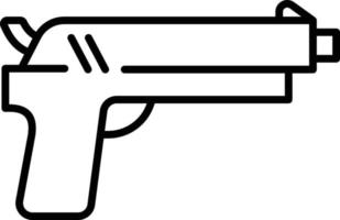 vecteur d'illustration de pistolet