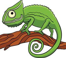 caméléon dessin animé coloré clipart illustration vecteur