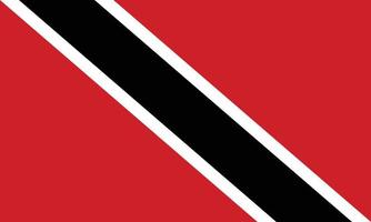 drapeau de trinidad.national drapeau de Trinidad et Tobago gratuit vecteur