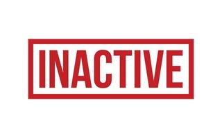 inactif caoutchouc timbre joint vecteur