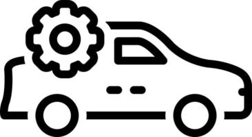 ligne icône pour modification vecteur