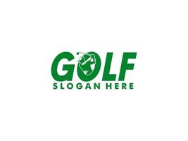 Créatif le golf sport logo, moderne professionnel le golf modèle logo conception vecteur