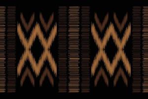 ethnique ikat en tissu modèle géométrique style.africain ikat broderie ethnique Oriental modèle noir Contexte. abstrait, vecteur, illustration.pour texture, vêtements, écharpe, décoration, tapis. vecteur