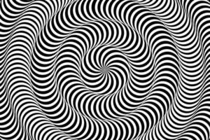 abstrait optique illusion spirale Contexte vecteur