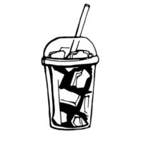 boisson dans papier Coupe. vecteur clipart