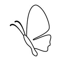 papillon icône vecteur. papillon de nuit illustration signe. insecte symbole ou logo. vecteur