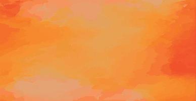 abstrait aquarelle Contexte Orange Jaune papier texture, coloré aquarelle grunge - vecteur
