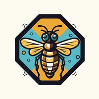 mon chéri abeille icône vecteur ,santé entreprise logo , dessin animé