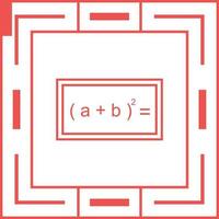 icône de vecteur de formule