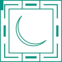 icône de vecteur de nouvelle lune