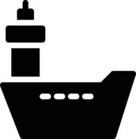 illustration vectorielle de bateau sur fond.symboles de qualité premium.icônes vectorielles pour le concept et la conception graphique. vecteur