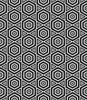 motif abstrait sans couture noir et blanc. arrière-plan et toile de fond. conception ornementale en niveaux de gris. vecteur