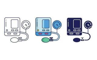 icône de vecteur de pression artérielle