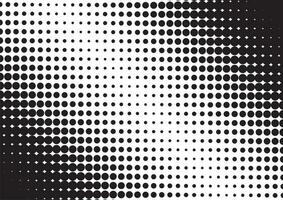 abstrait demi-teinte texture. noir points sur une blanc Contexte. vecteur