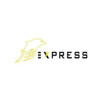 logo express aigle vecteur