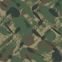 abstrait jungle camouflage uniforme modèle pour chasse et action vecteur