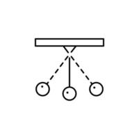 pendule vecteur icône illustration